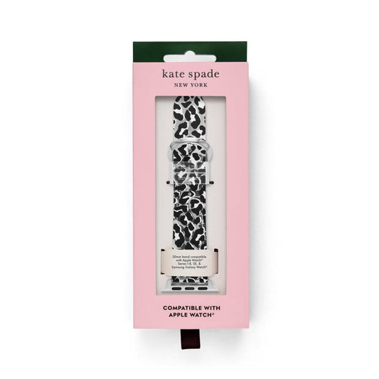 kate spade new york women's 38/40/41/42/44/45/49mm animal print band for apple watch, KSS0165