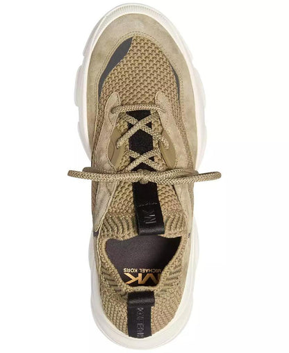 Men's Atlas Knit Lace-Up Trainer Sneakers