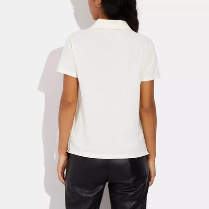 Coach Outlet Solid Gradient Pique Polo Shirt