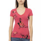 Trussardi Action Pink Cotton Women Top