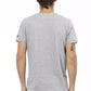 Trussardi Action Gray Cotton Men T-Shirt
