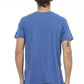 Trussardi Action Blue Cotton Men T-Shirt