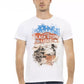 Trussardi Action White Cotton Men T-Shirt