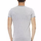 Trussardi Action Gray Cotton Men T-Shirt