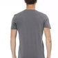 Trussardi Action Gray Cotton Men T-Shirt