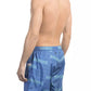 Bikkembergs Blue Polyester Men Swim Shorts