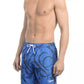 Bikkembergs Blue Polyester Men Swim Short