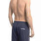 Bikkembergs Blue Polyester Men Swim Short