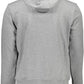 Plein Sport Gray Cotton Men Sweater