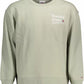 Tommy Hilfiger Green Cotton Men Sweater