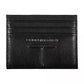 Tommy Hilfiger Black Leather Men Wallet