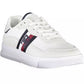 Tommy Hilfiger White Polyester Men Sneaker