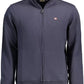 Napapijri Blue Cotton Men Sweater