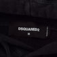 Dsquared² Black Cotton Hooded Printed Men Pullover Sweater