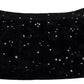 Dsquared² Black Embellished Mid Waist A-line Mini Skirt