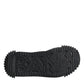 Dolce & Gabbana Black Lace Up Low Top NS1 Sneakers Shoes