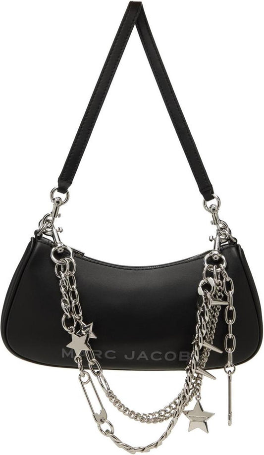 Black 'The Star Charm Shoulder' Bag