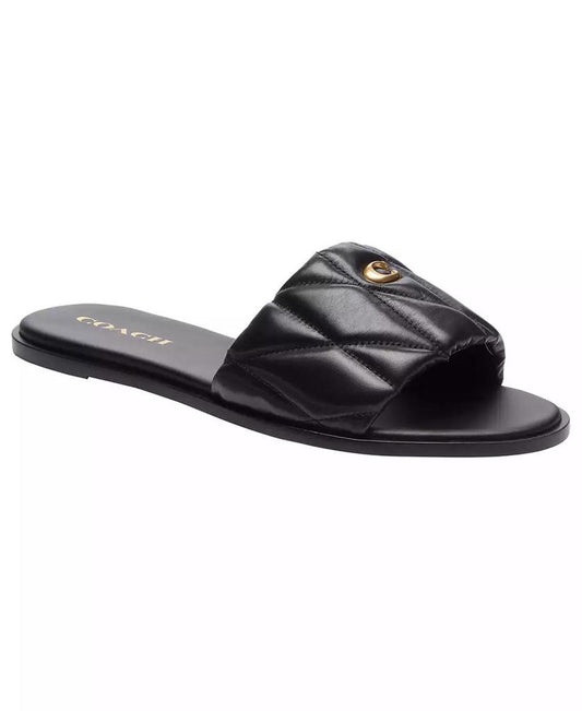 Women's Holly Signature Jacquard Slip-On Slide Sandals
