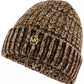 Women's Plaited Marl Cuff Beanie