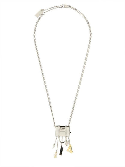 Marc Jacobs The Bag Life Charm Necklace