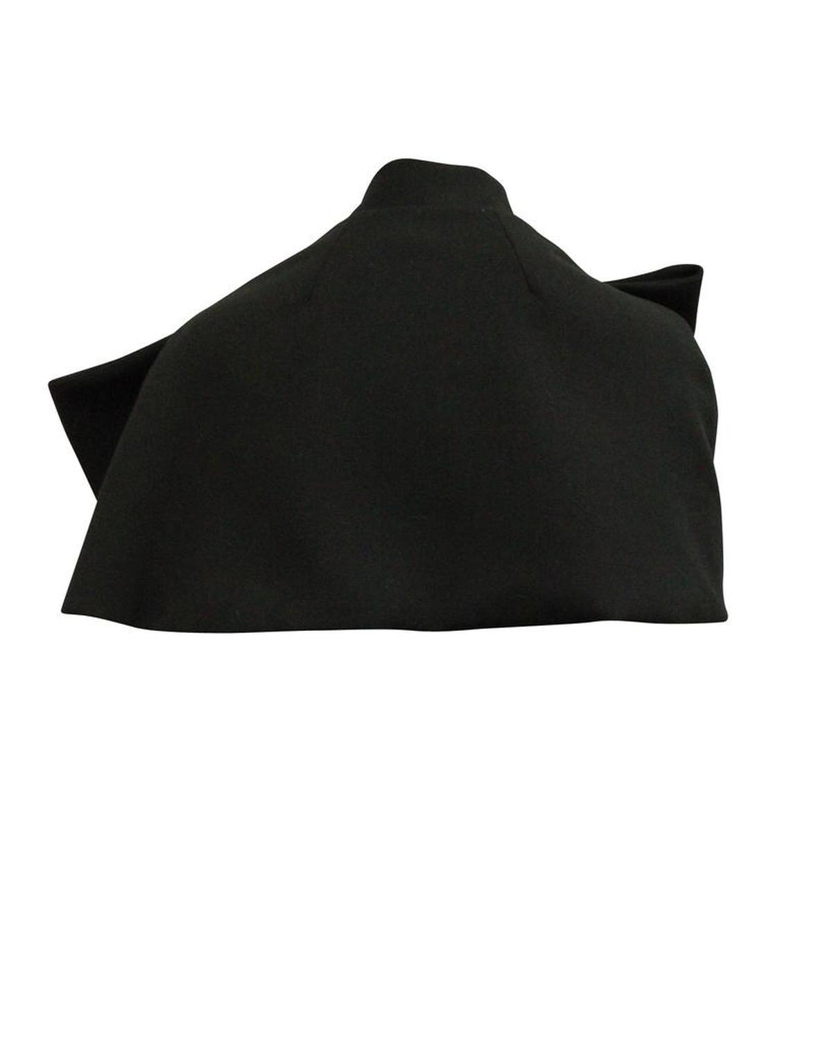 Marc by  Bow Cape in Black Polyester