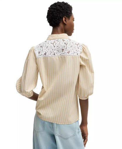 Women's Striped Regular Fit Blouse