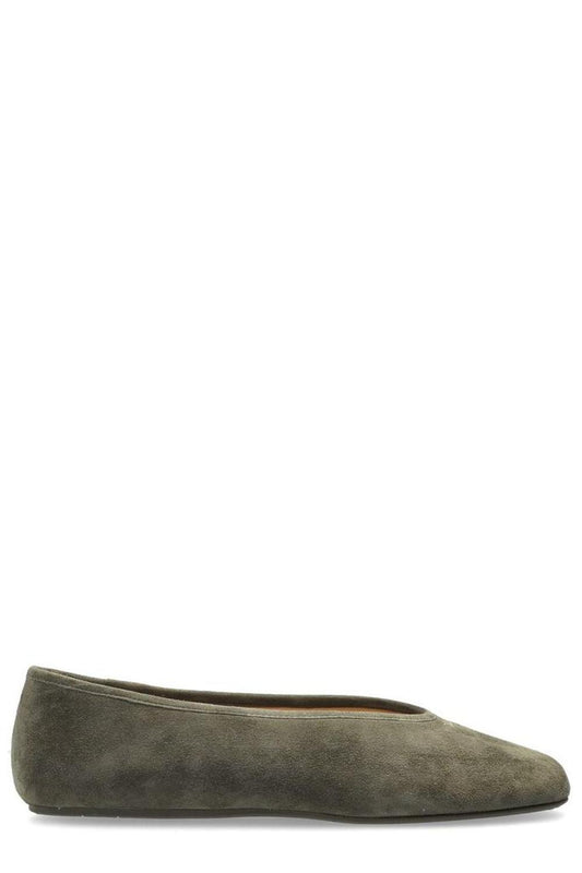 Coach Houston Logo Printed Ballet Flats