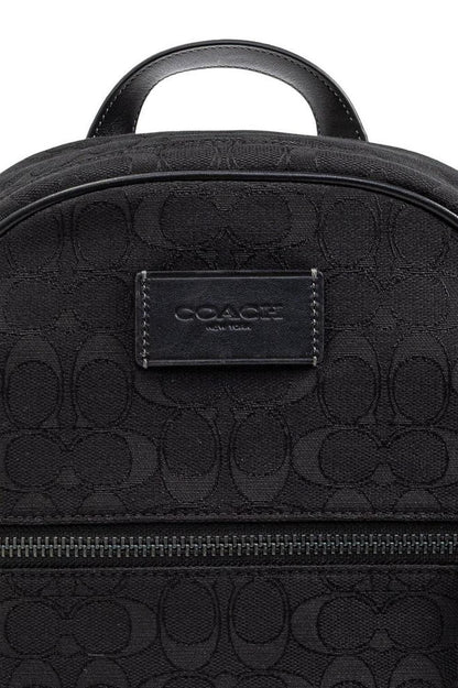 Coach Theo Monogrammed Top Handle Backpack