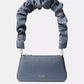Grace Glazed Leather Pochette Shoulder Bag