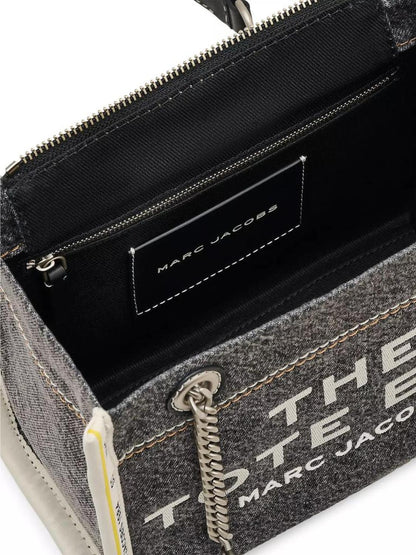 The Denim Chain Small Tote Bag