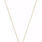 Signature Quilted Tube Pendant Necklace