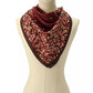 Women's Horse and Carriage Tea Rose Printed Silk Scarf