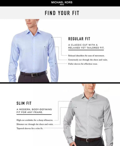 Men's Slim Fit Dress Shirt