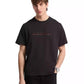 Men's Short Sleeve Embossed Shadow Logo T-Shirt