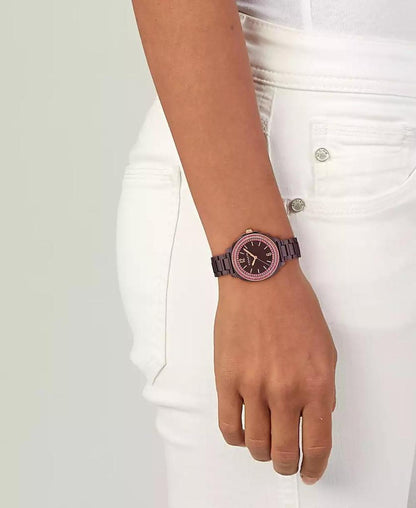 Women's Kitt Cherry Ceramic Bracelet Watch, 34mm