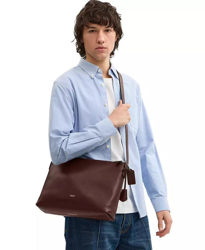 Men's Leather Messenger Bag