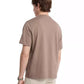 Men's Short Sleeve Embossed Shadow Logo T-Shirt