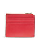 Furla Logo Plaque Zip-Up Card Holder