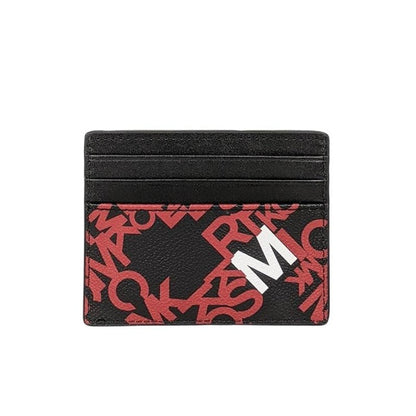 Michael Kors  Slim MK Signature Leather Tall Card Case