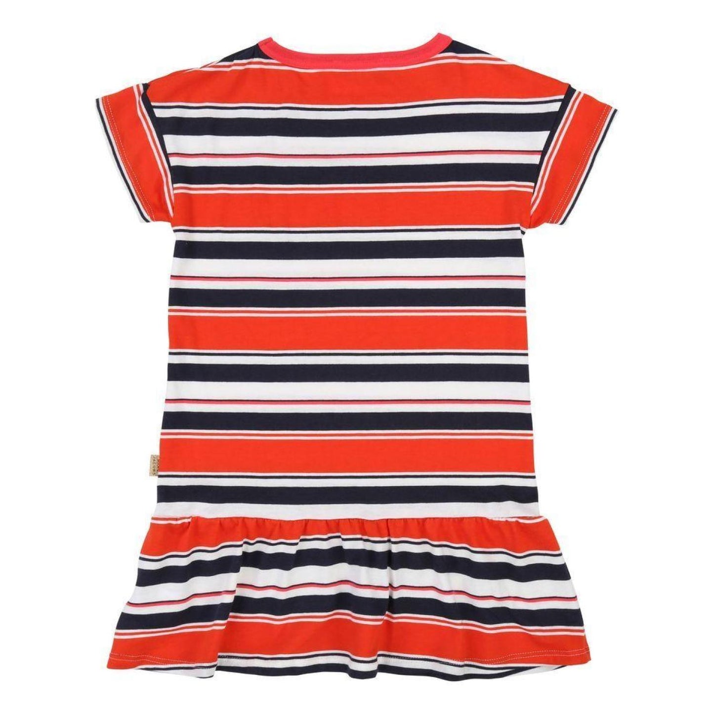 ORANGE NAVY STRIPED DRESS